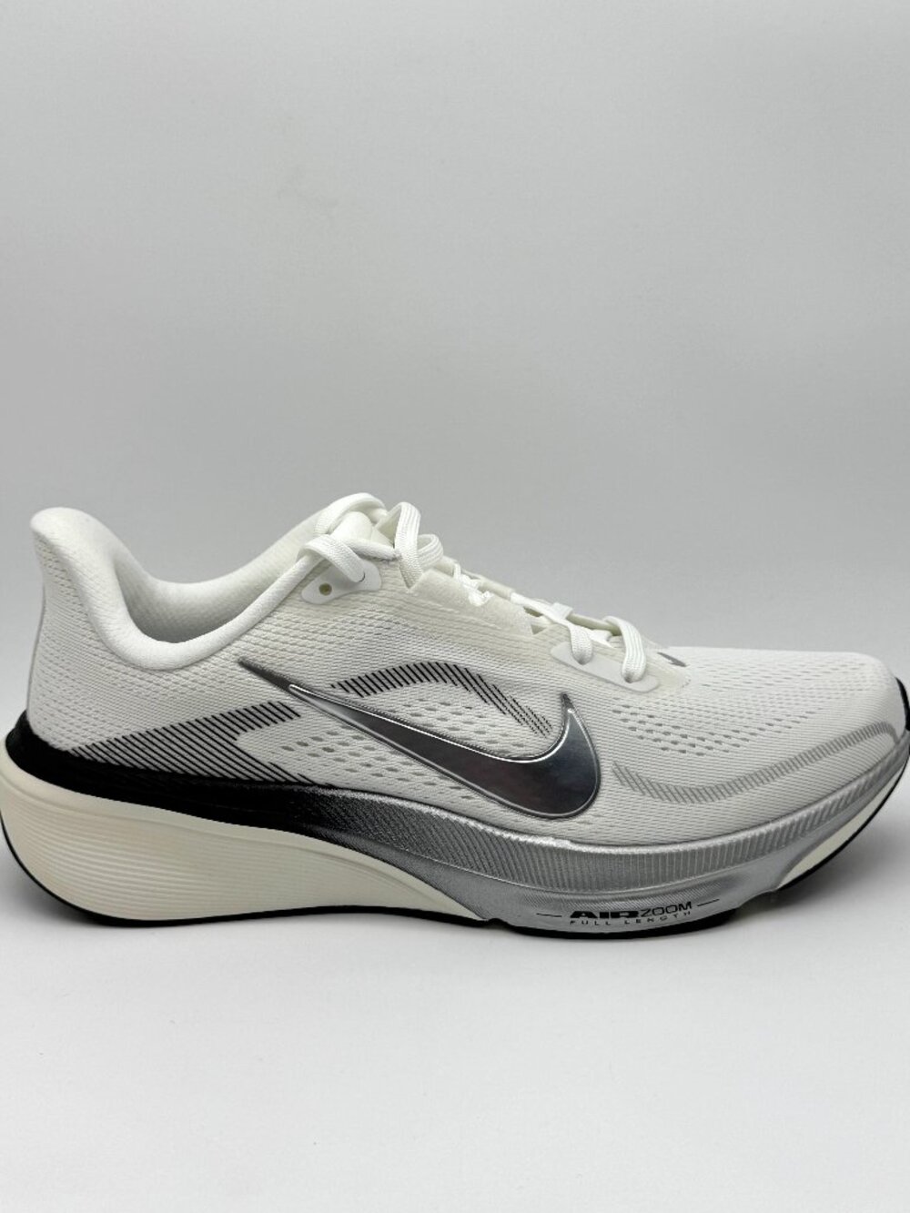 Nike Womens Pegasus 42 ESS White Silver Shoes Sz 8 New Running IR0298-100